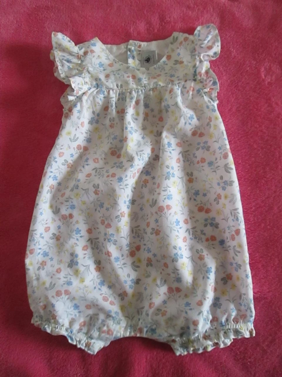 Barboteuse fleurie Petit Bateau n° 2